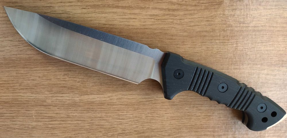 Туристически,ловен нож /ръчна изработка , стомана А8/