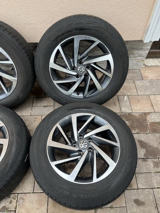 Jante Aluminiu originale vw tiguan 5x112 woodstock 215 65 17