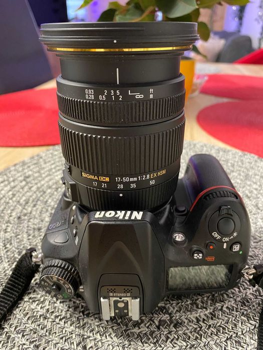 Nikon 7200 + Sigma 17-50 mm