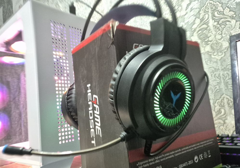 Игровые наушники USB