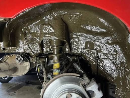 Антикорр и шумка арок