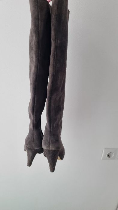 Cizme lungi din piele Mamzelle 35