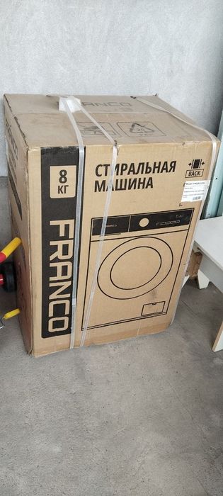 Стиралка Franco 8кг белый