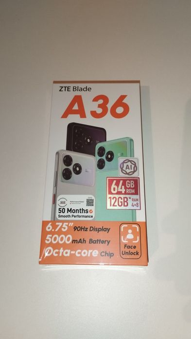 ZTE A36 новый запечатанный