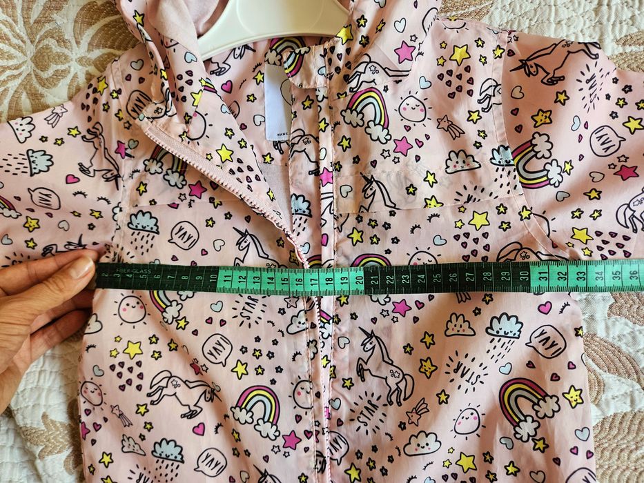 Детско есенно яке за момиче, 92 см, 98-104 см