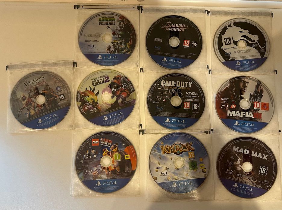 Игры на PS4 (Elden Ring, RDR2, Doom, Fallout, Assassin creed, и т.д.)