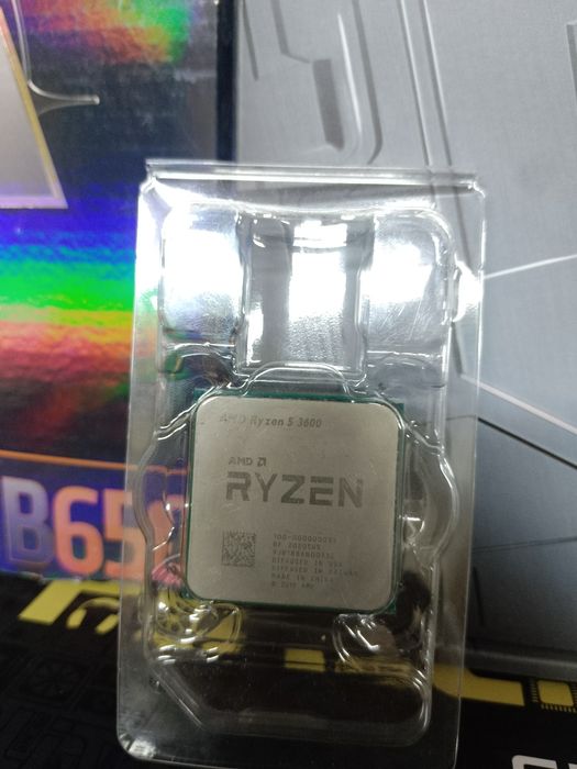 AMD RYZEN 5 3600 мощный игровой процессор
