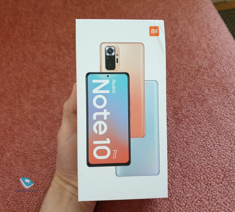 Redmi note 10 pro 8/128 karobka dakumemt