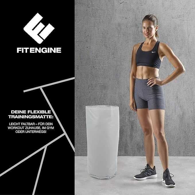 Надувна постелка за тренировки FitEngine Air Track