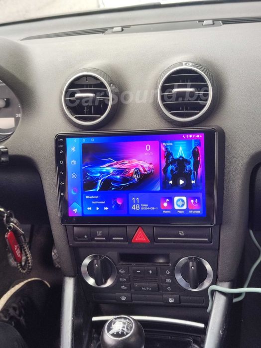 Audi A3 8P - 9" Android 15 Мултимедия А3 03-13 Навигация Андроид