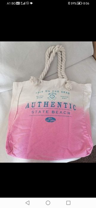 Плажни чанти по 10 лв., нови