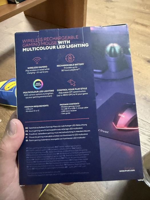 Безжична мишка gaming Trust