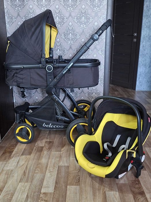 Продам коляску 3 в 1. С автолюлькой