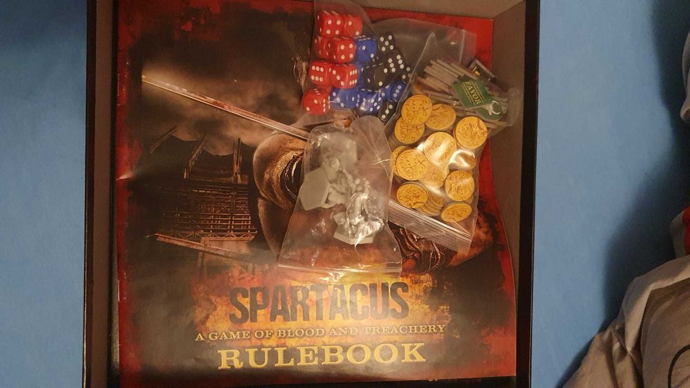 Joc de societate Spartacus Blood and Sand board game Out of Print