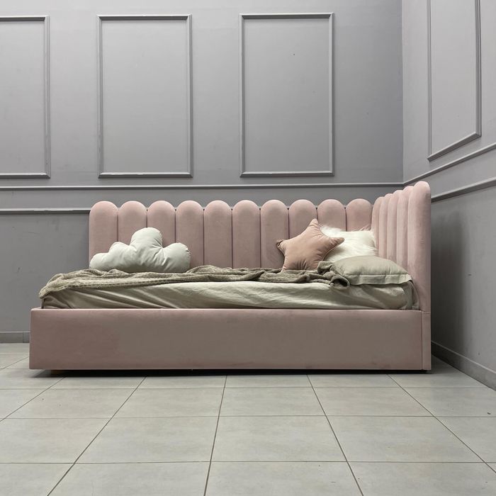 Детская угловая кровать с подъёмным механизмом