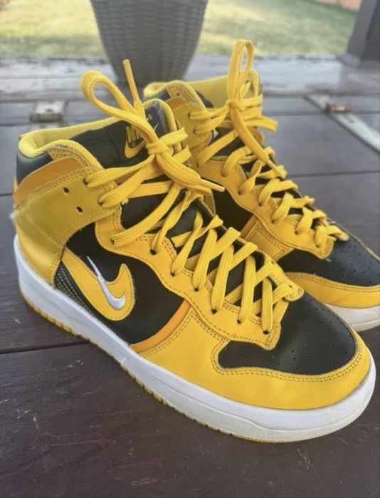 Nike Dunk High galben/negru