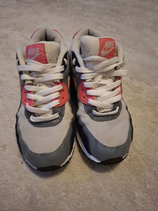 Nike Air Max 90 Black / Infrared / Grey Mărimea 37.5