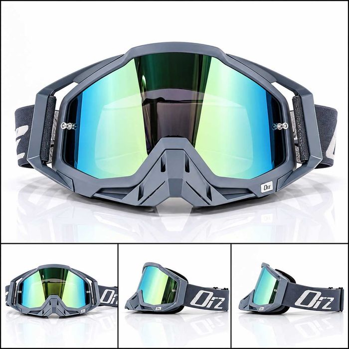 Кросови очила ORZ Race Speed, Маска с UV400, Anti-Fog визьор, Различни цветове