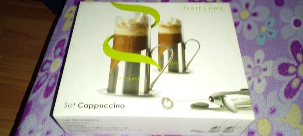 Set Cappucino cu mixer