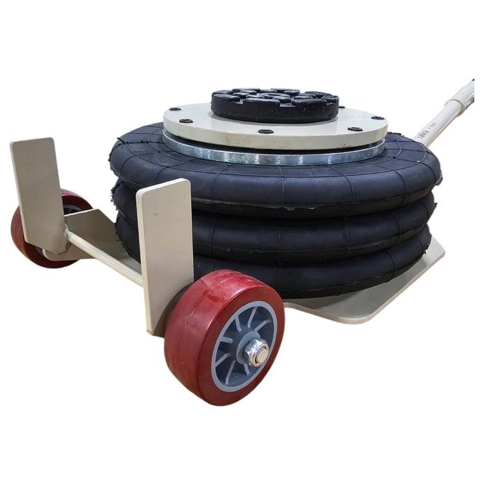 Cric perna aer 3 T.Cric pneumatic inalt de 400mm.Cric vulcanizare NOI