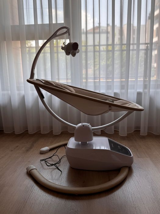 Електрическа люлка/шезлонг Kikka Boo BeeMoove Beige