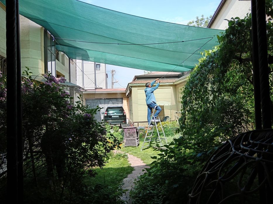 Mikrakilimat va quyoshga qarshi setka