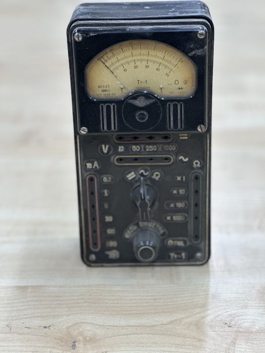 Мультиметр омметр советский