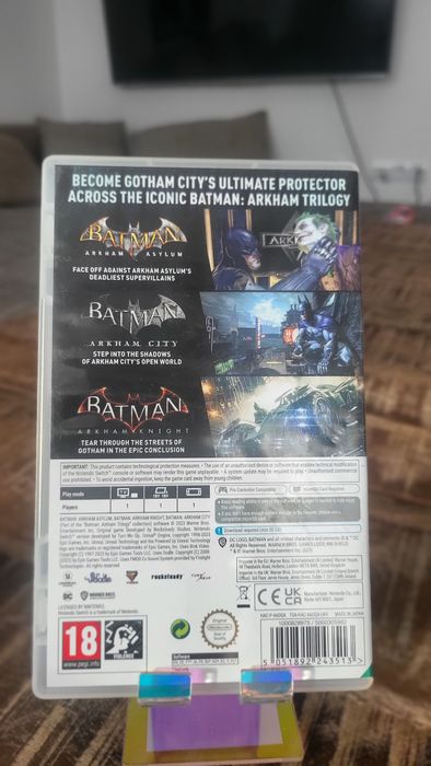 Игра за Batman Arkham Trylogy Nintendo Switch