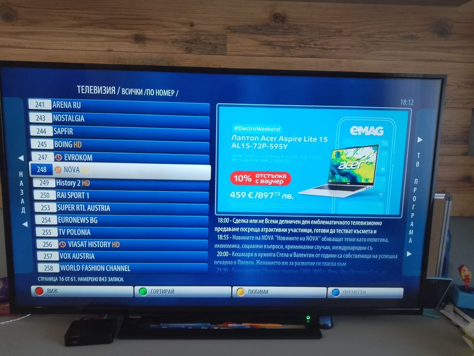 Телевизор Toshiba 55