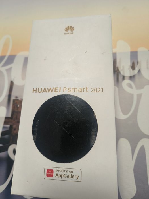 Huawei P Smart 2021 negru 128g impecabil