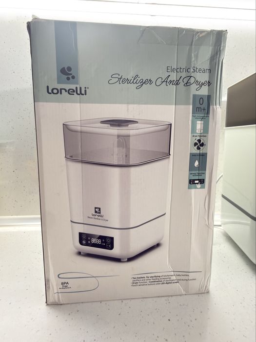 Електрически стерилизатор със сушене Lorelli