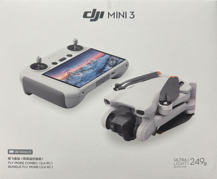 Дрон DJI mini 3 Fly more combo