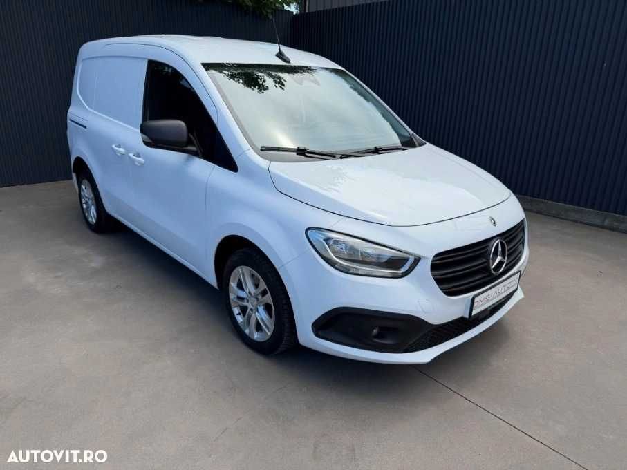 MERCEDES Citan Autoutilitara N1 furgon 2 locuri+marfa 2024 1.5CDi 95 CP E6 CutieAut AC/clima Webasto Camera, recent adus 24.815 km stare noua!
