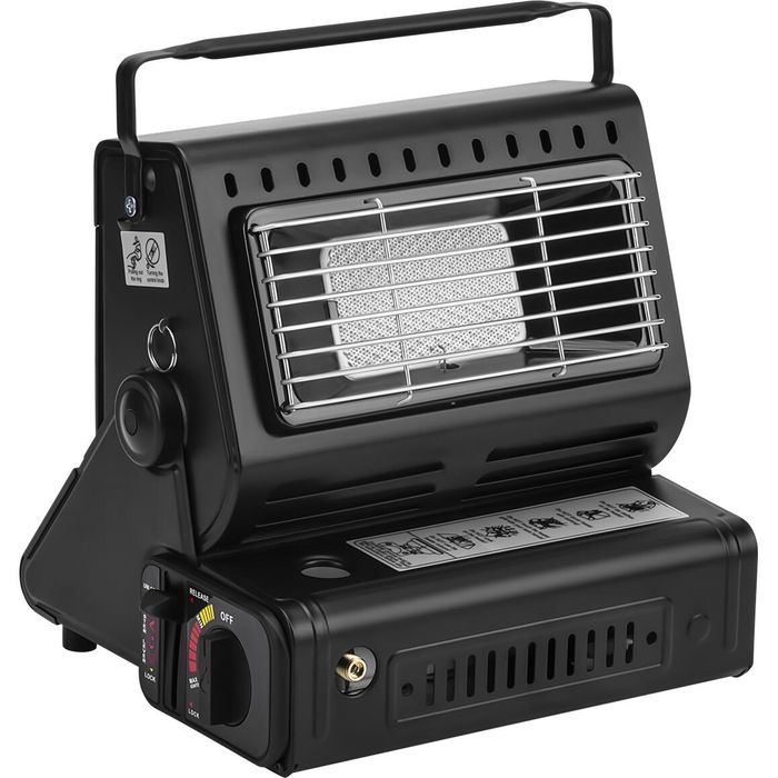 Incalzitor portabil si aragaz pentru camping 2 în 1, 1.8 Kw,