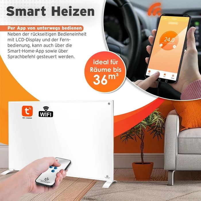 Panou radiant wifi 60/90,550W