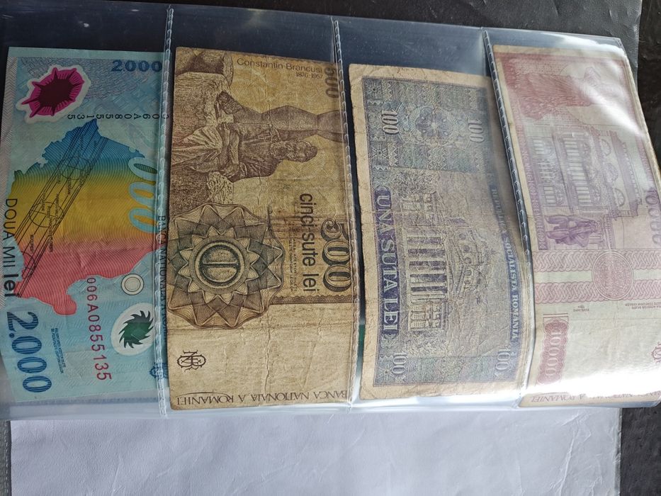 Colecție bancnote, bancnote romanesti, bani vechi