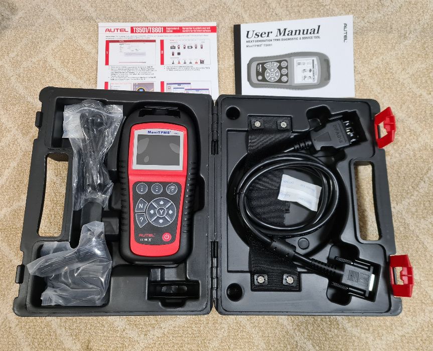 Tester Prof. senzori presiune Autel MaxiTPMS TS601 + diagnoza OBD2