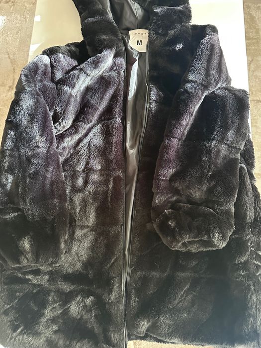 дамско палто пухено