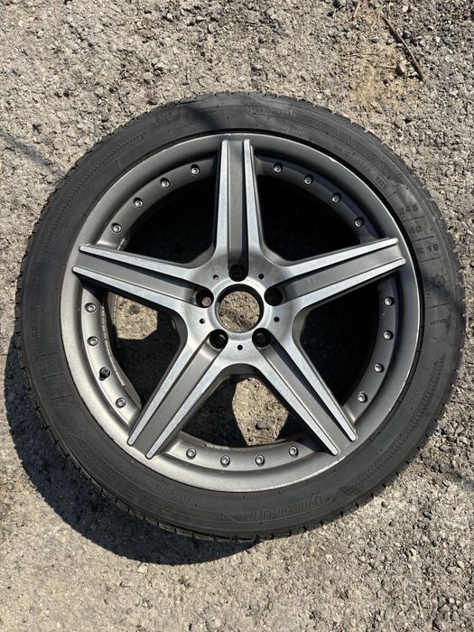 Продавам ” Mercedes джанти 8Jx19 ET30 5x112 + гуми 245/40 R19