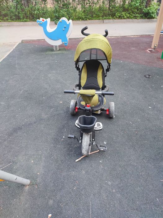 Коляска велосипед