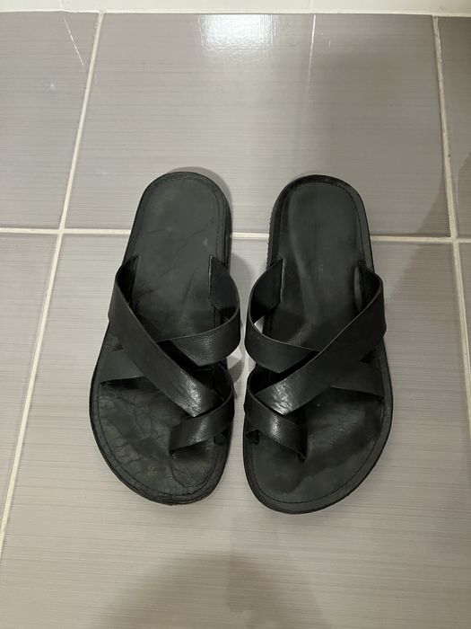 Papuci bata  din piele naturala marimea 40