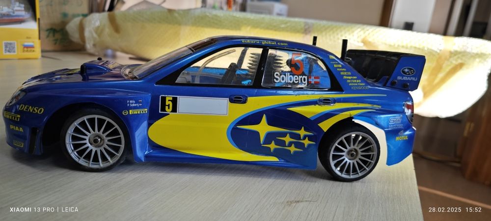 Машинка на радиоуправлении на нитрометане