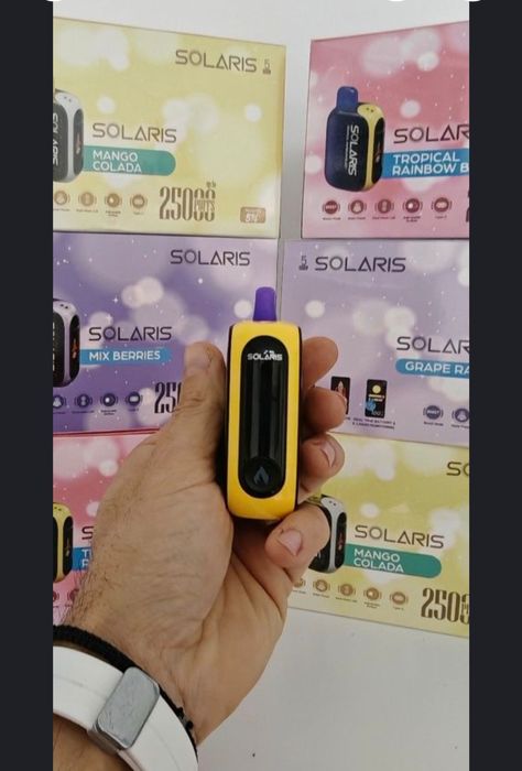 Vape 25.000 Puffs Solar Reincarcabil Display