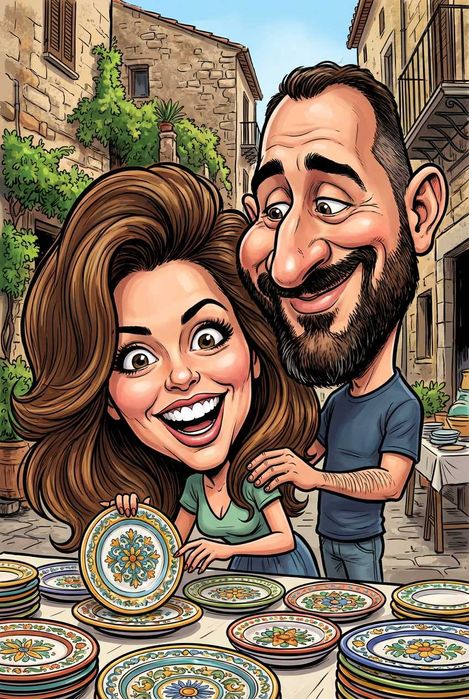 Caricaturi personalizate/Cadouri memorabile