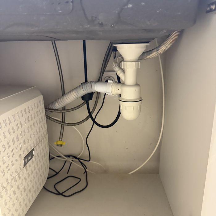 Кухонная мойка водопад