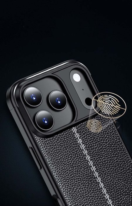 Apple iPhone 17 / 17 Air / 17 Pro / 17 Pro Max /Лукс кейс кожена шарка