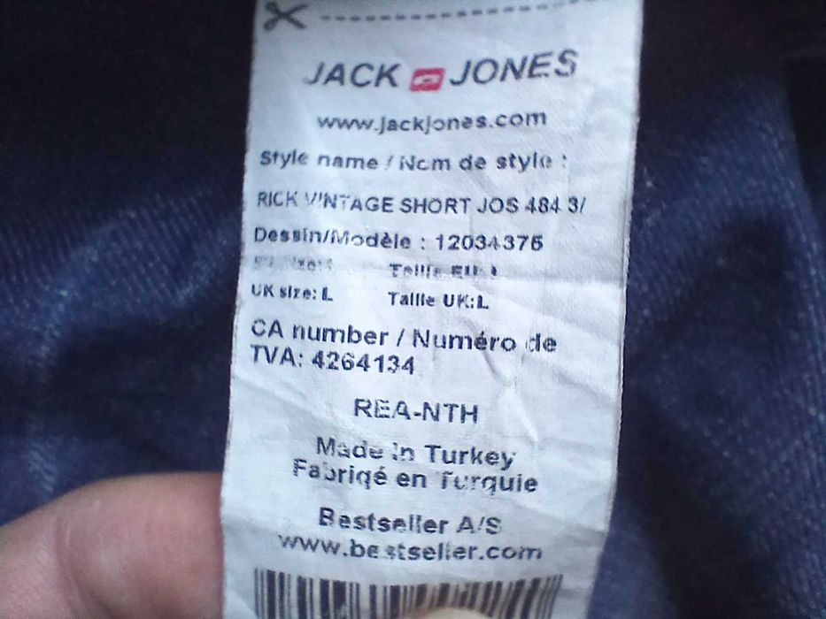 Къси Дънки Панталони Jack & Jones /Перфектни!