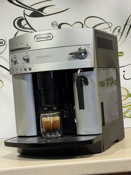 Кафемашина кафе автомат delonghi magnifica с гаранция
