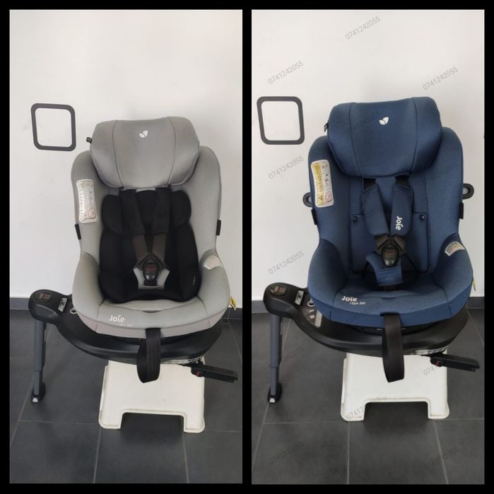 Scaun auto Joie i-Spin Rotativ 360 grade cu isofix  pentru copii între 0 și 18 kg