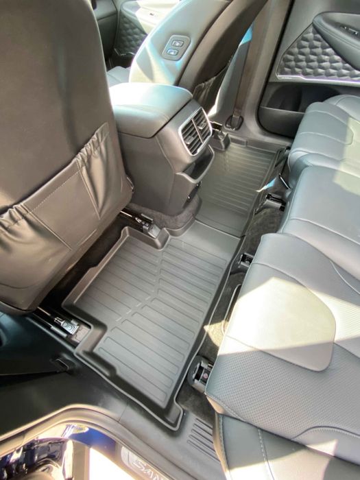 3D коврики (полики) салона Hyundai Santa-Fe (2018-)